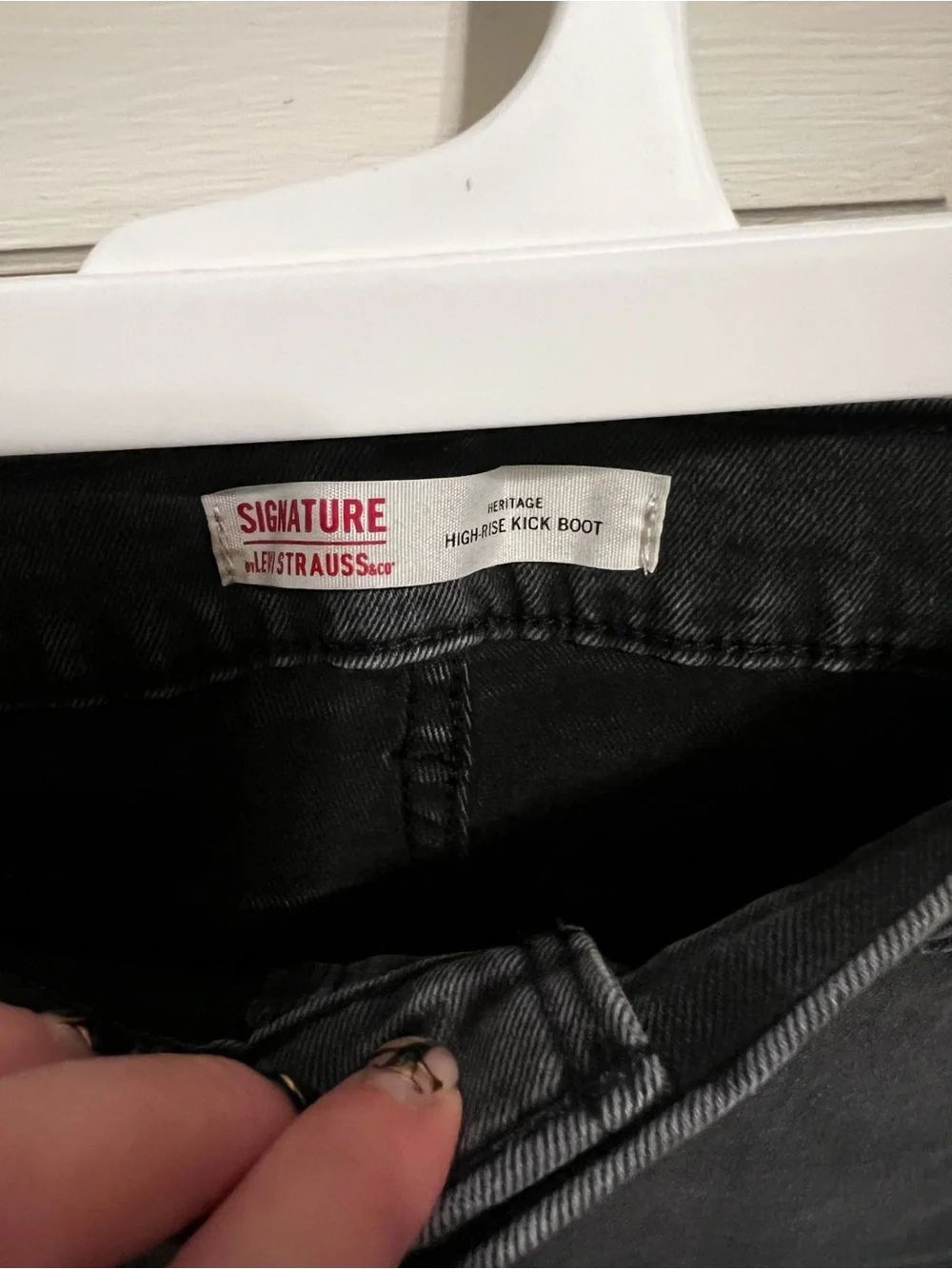 Levi High Rise Boot Cut Jeans - Picture 2 of 4